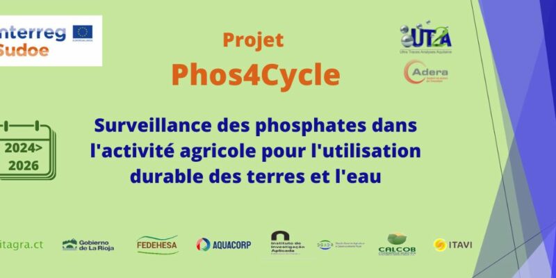 Projet interreg Sudoe « Phos4Cycle »